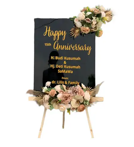 Papan Bunga Akrilik Teba Liyokh
